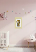 camera-bebe-copii-fete-A3-poster-pentru-camera-copiilor-tigrisor-jucaus