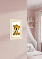 camera-bebe-copii-poster-zoom-fete-A4-poster-pentru-camera-copiilor-tigrisor-fericit